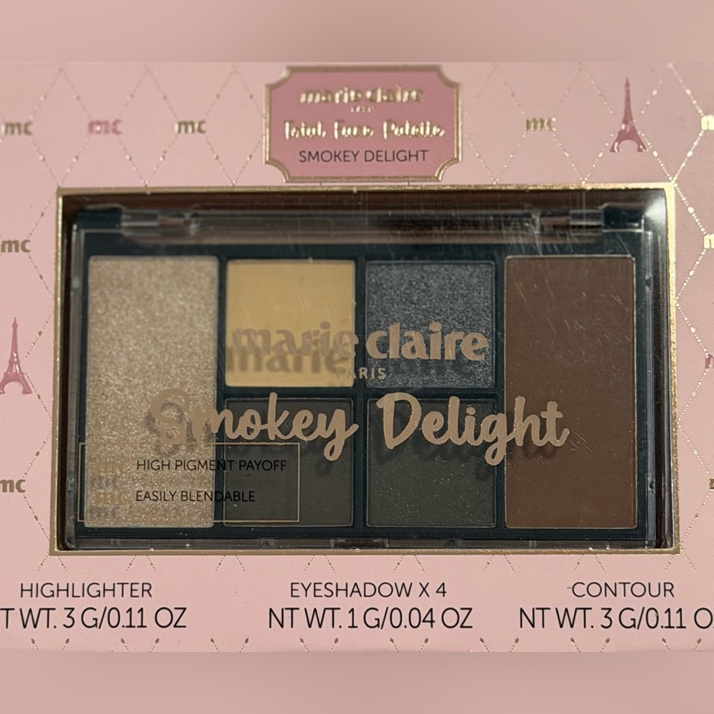 Marie Claire Smokey Delight Eyeshadow Palette B8